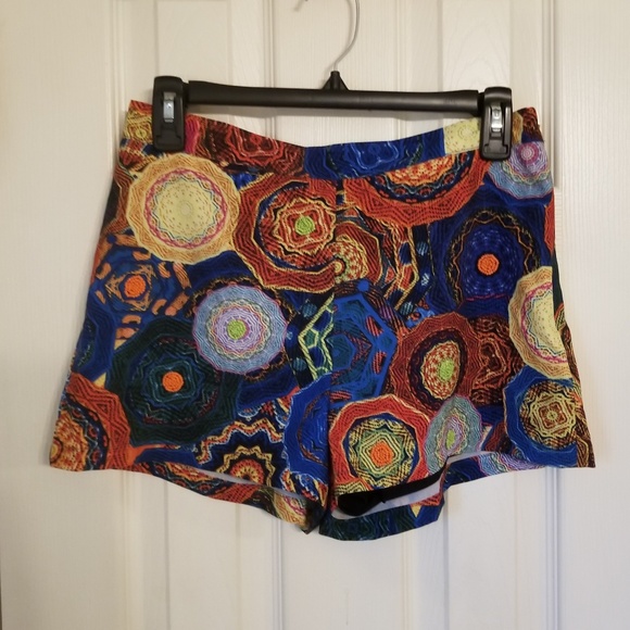 Lulumari Pants - Lulumari "Starry Night" Beaded Fully Lined Shorts